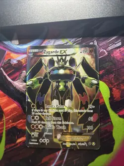 Pokemon TCG Zygarde EX 54a/124 Heavily Played - Image 1