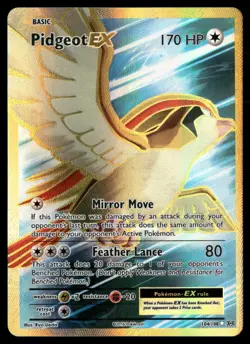 Pidgeot EX (Full Art) Ultra Rare XY - Evolutions 104/108 NM - Image 1