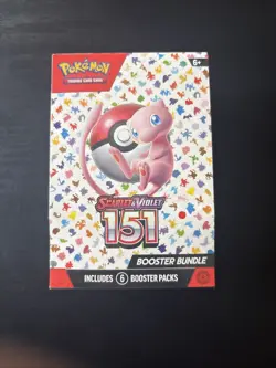 Pokemon TCG Scarlet & Violet 151 Booster Bundle Sealed - Image 1