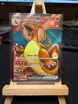 Pokemon TCG Charizard ex 183/165 - Ultra Rare Holo - Scarlet & Violet 151 - NM - Image 1