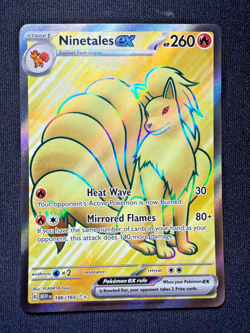 Pokemon TCG Ninetales ex 186/165 - Ultra Rare - Scarlet & Violet 151 - NM - Image 2