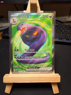 Pokemon TCG Arbok ex 185/165 - Ultra Rare Holo - Scarlet & Violet 151 - NM - Image 1