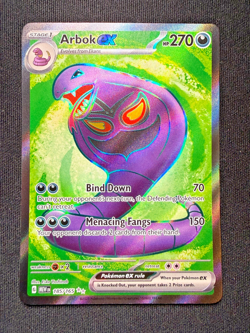 Pokemon TCG Arbok ex 185/165 - Ultra Rare Holo - Scarlet & Violet 151 - NM - Image 2
