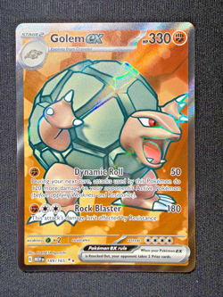Pokemon TCG Golem ex 189/165 – Scarlet & Violet 151 – Ultra Rare – NM - Image 2