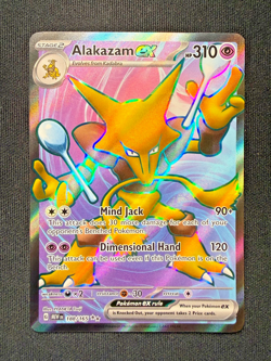 Pokemon TCG Alakazam ex 188/165 - Ultra Rare - Scarlet & Violet 151 - NM - Image 2