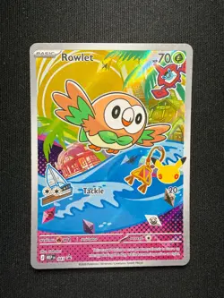 Rowlet 043 Litten 044 Piplup 045 MEP Pokemon First Partner Illustration Series 1 - Image 5