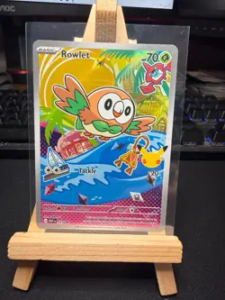 Rowlet 043 Litten 044 Piplup 045 MEP Pokemon First Partner Illustration Series 1 - Image 2