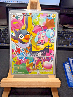 Pokemon TCG Iono’s Wattrel 231/217 - Illustration Rare - Ascended Heroes - NM - Image 1
