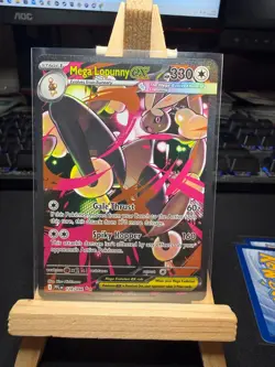 Pokemon TCG Mega Lopunny ex 128/094 – Phantasmal Flames – SIR – NM - Image 1