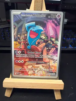 Pokemon TCG Team Rocket's Wobbuffet SVP203 – Destined Rivals – Black Star Promo - Image 1