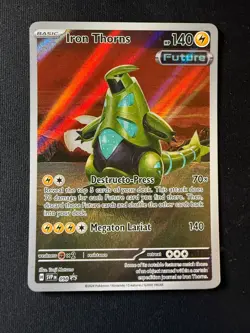 Pokemon TCG Iron Thorns SVP098 – Temporal Forces – Black Star Promo – NM - Image 2