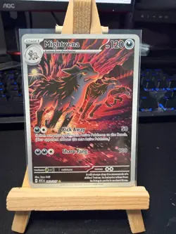 Pokemon TCG Mightyena 243/217 – Ascended Heroes – Illustration Rare – NM - Image 1