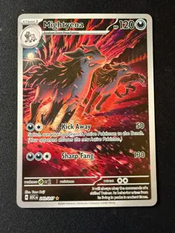Pokemon TCG Mightyena 243/217 – Ascended Heroes – Illustration Rare – NM - Image 2