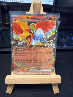 Pokemon TCG Ethans Ho Oh EX 026/217 Double Rare – Ascended Heroes – NM - Image 1