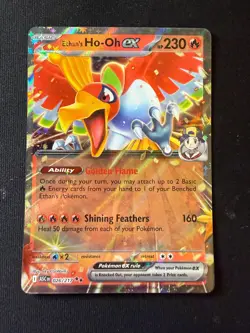 Pokemon TCG Ethans Ho Oh EX 026/217 Double Rare – Ascended Heroes – NM - Image 2
