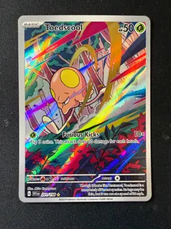 Pokemon TCG Toedscool 201/198 Illustration Rare – Scarlet & Violet – NM - Image 2