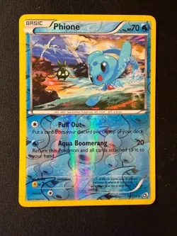 Pokemon TCG Phione 36/113 Reverse Holo – Legendary Treasures – LP - Image 2