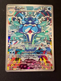Pokemon TCG Palafin 200/197 Illustration Rare – Obsidian Flames – NM - Image 2