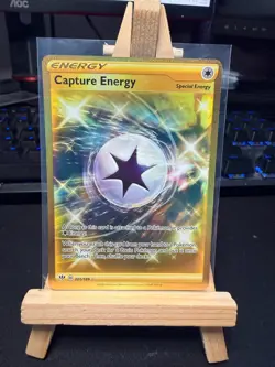 Pokemon TCG Capture Energy 201/189 Gold Secret Rare – Darkness Ablaze – NM - Image 1