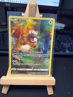 Pokemon TCG Bidoof GG29/GG70 Galarian Gallery – Crown Zenith – NM - Image 1