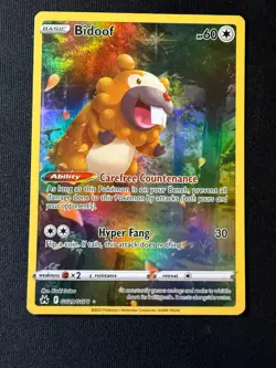 Pokemon TCG Bidoof GG29/GG70 Galarian Gallery – Crown Zenith – NM - Image 2