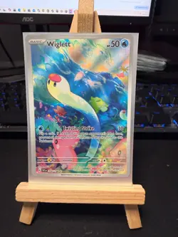 Pokemon TCG Wiglett 206/198 Illustration Rare – Scarlet & Violet – NM - Image 1