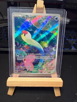 Pokemon TCG Wiglett 206/198 Illustration Rare – Scarlet & Violet – NM - Image 2