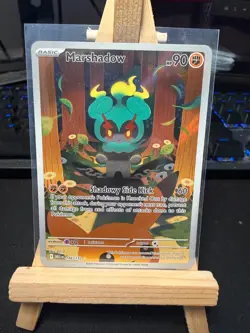 Pokemon TCG Marshadow 146/132 – Mega Evolutions – Illustration Rare – NM - Image 1