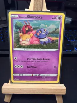 Pokemon TCG Galarian Slowpoke SWSH126 – Sword & Shield – Black Star Promo – NM - Image 1