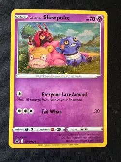 Pokemon TCG Galarian Slowpoke SWSH126 – Sword & Shield – Black Star Promo – NM - Image 2