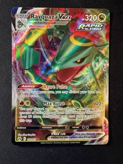 Pokemon TCG Rayquaza VMAX 102/159 Ultra Rare – Crown Zenith – NM - Image 2