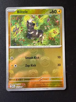 Pokemon TCG Blitzle 031/086 - Master Ball Reverse Holo – White Flare – NM - Image 2