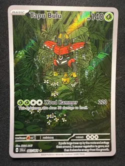 Pokemon TCG Tapu Bulu 065/064 – Shrouded Fable – Illustration Rare – NM - Image 2
