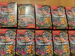 Pokemon TCG Chaos Rising Booster Bundle 2026 x20 in hand ✅🔥 - Image 1
