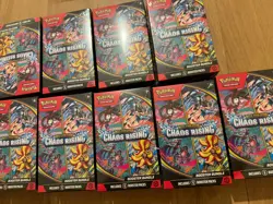 Pokemon TCG Chaos Rising Booster Bundle 2026 x20 in hand ✅🔥 - Image 3