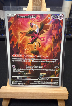 Pokemon TCG Fezandipiti 073/064 – Shrouded Fable – Illustration Rare – NM - Image 1