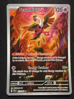 Pokemon TCG Fezandipiti 073/064 – Shrouded Fable – Illustration Rare – NM - Image 2