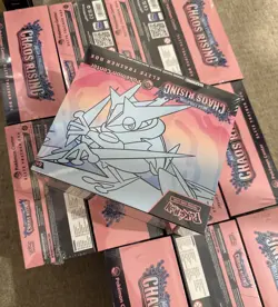 Pokemon TCG Chaos Rising Elite Trainer Box ETB PKC x10🔥in hand - Image 1