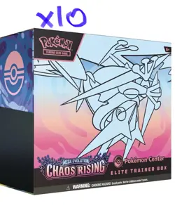 Pokemon TCG Chaos Rising Elite Trainer Box ETB PKC x10🔥in hand - Image 2