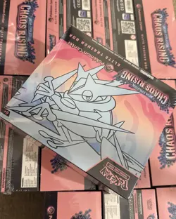 Pokemon TCG Chaos Rising Elite Trainer Box ETB PKC x10🔥in hand - Image 5