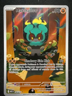 Pokemon TCG Marshadow 146/132 – Mega Evolutions – Illustration Rare – NM - Image 2