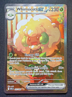 Pokemon TCG Whimsicott ex 165/086 – White Flare – Special Illustration Rare – NM - Image 2