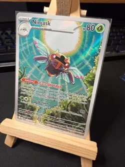 Pokemon TCG Ninjask 137/132 Illustration Rare – Mega Evolutions Set – NM/M - Image 1