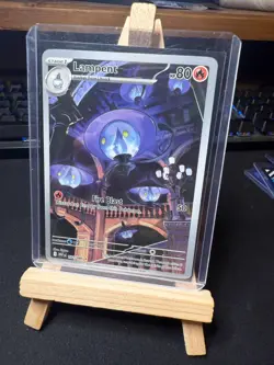 Pokemon TCG Lampent 102/086 Illustration Rare – S&V White Flare Set – NM - Image 1