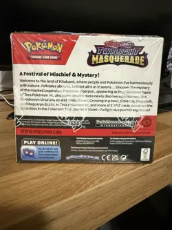 Pokemon TCG Twilight Masquerade Booster Box Factory Sealed - Image 4