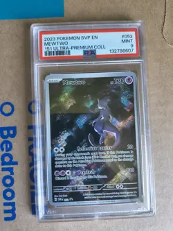 Pokemon Mewtwo TCG Black Star Promos SVP052 #52 PSA 9 Mint - Image 1