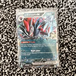 The Pokemon Company N's Zoroark ex 098/159 Sv09 Double Rare Holo 280HP English - Image 1