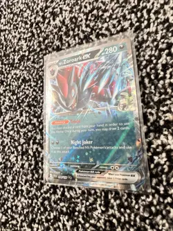 The Pokemon Company N's Zoroark ex 098/159 Sv09 Double Rare Holo 280HP English - Image 3