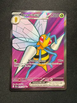 Pokemon TCG Beedrill ex 098/086 - Ultra Rare - Chaos Rising - NM - Image 2