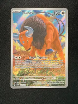 Pokemon TCG Tauros 096/086 - Illustration Rare - Chaos Rising - NM - Image 2